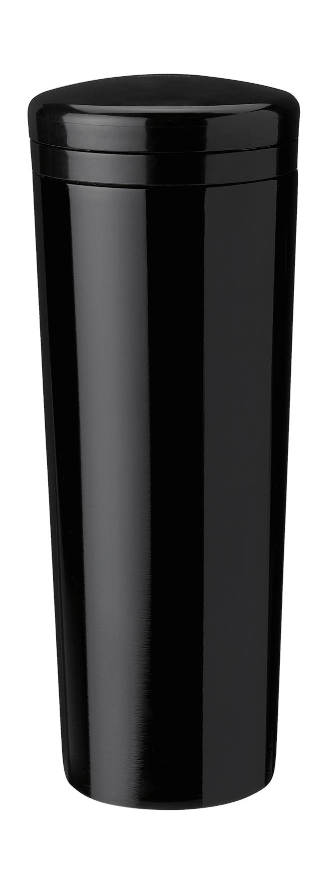 Stelton Bouteille de Carrie Thermos 0,5 L, noir