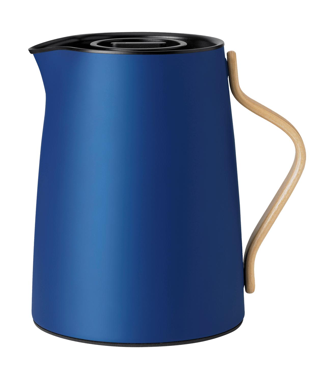 Stelton Emma Vacuum Pot Tea 1 L, Dunkeblau