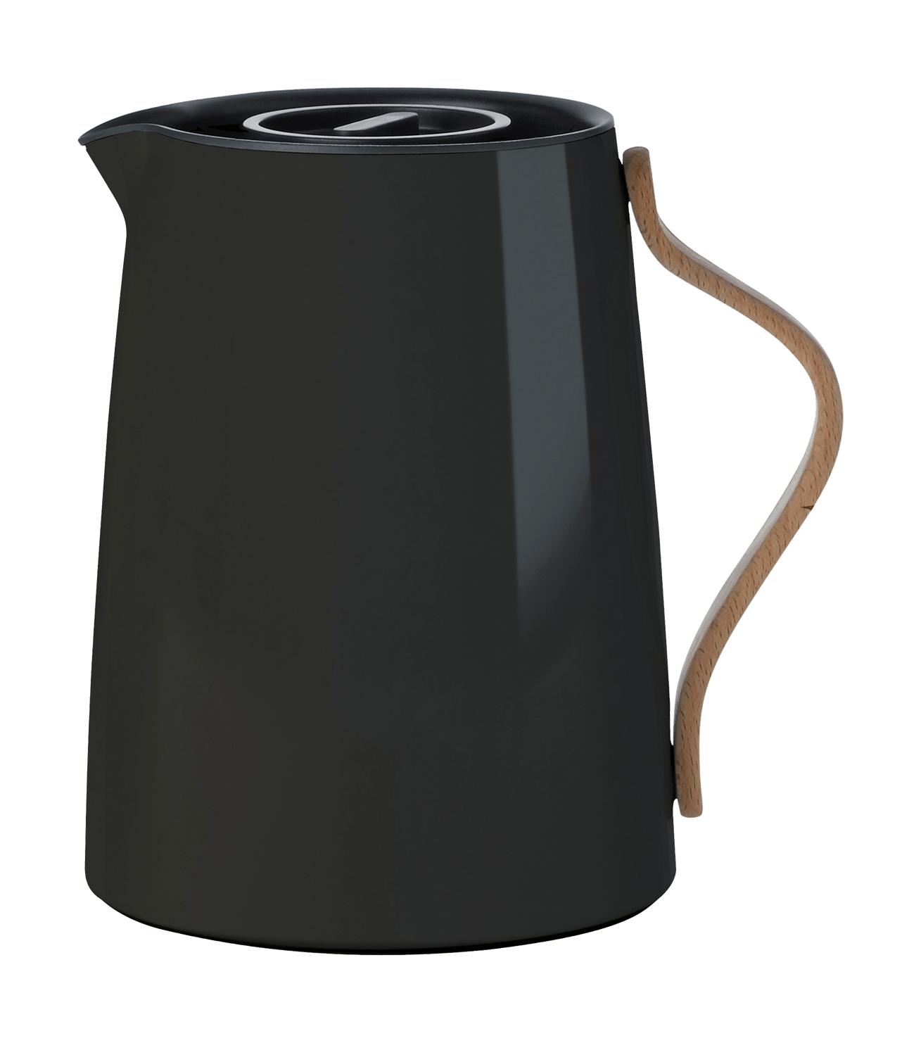Stelton Emma Vacuum Pot Tea 1 L, noir