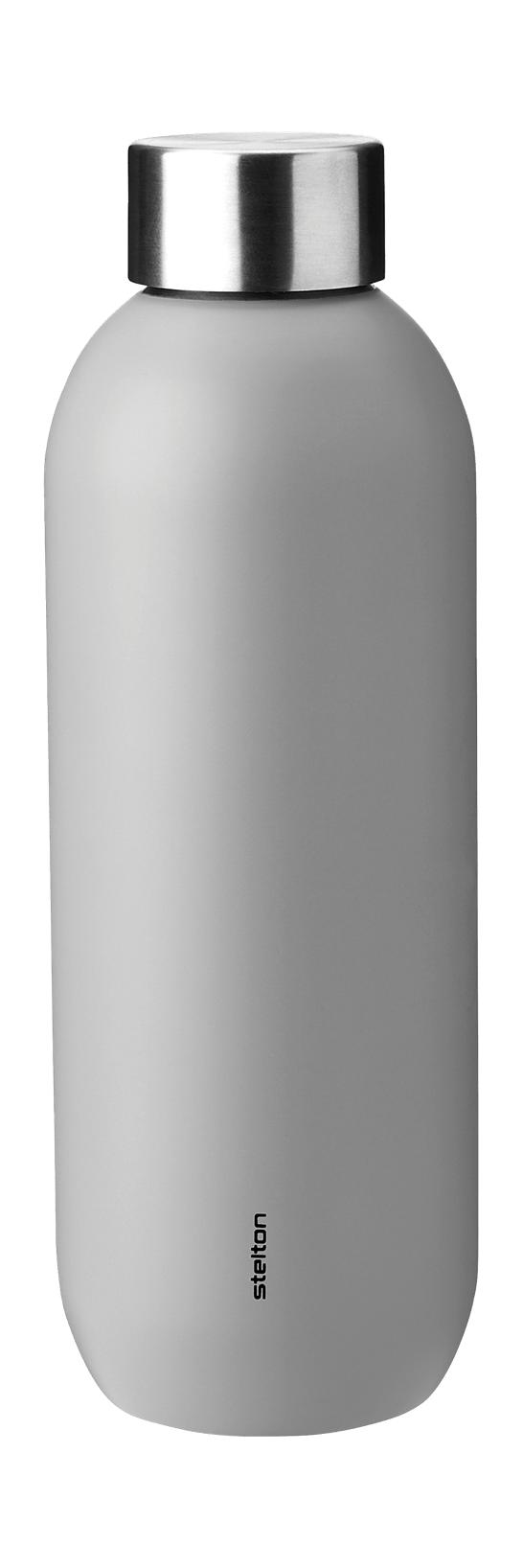 Stelton保持冷静的Termo瓶0.6 L，浅灰色