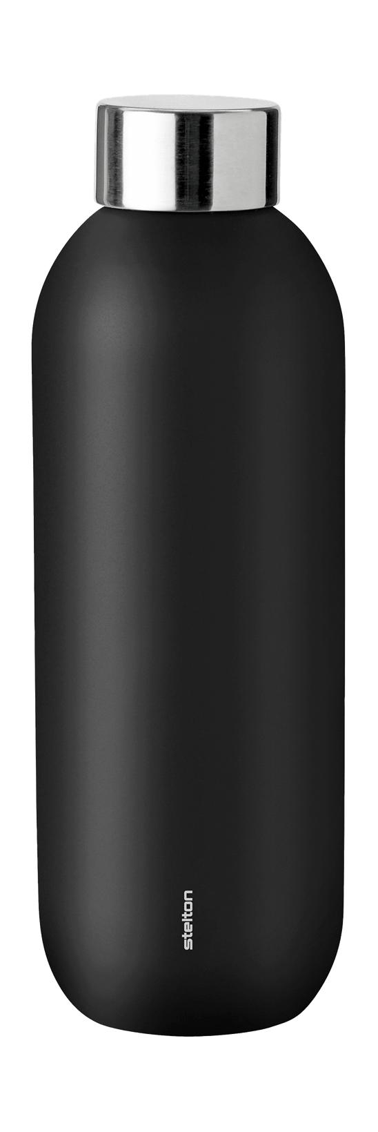 Stelton holder kjølig termo flaske 0,6 L, svart