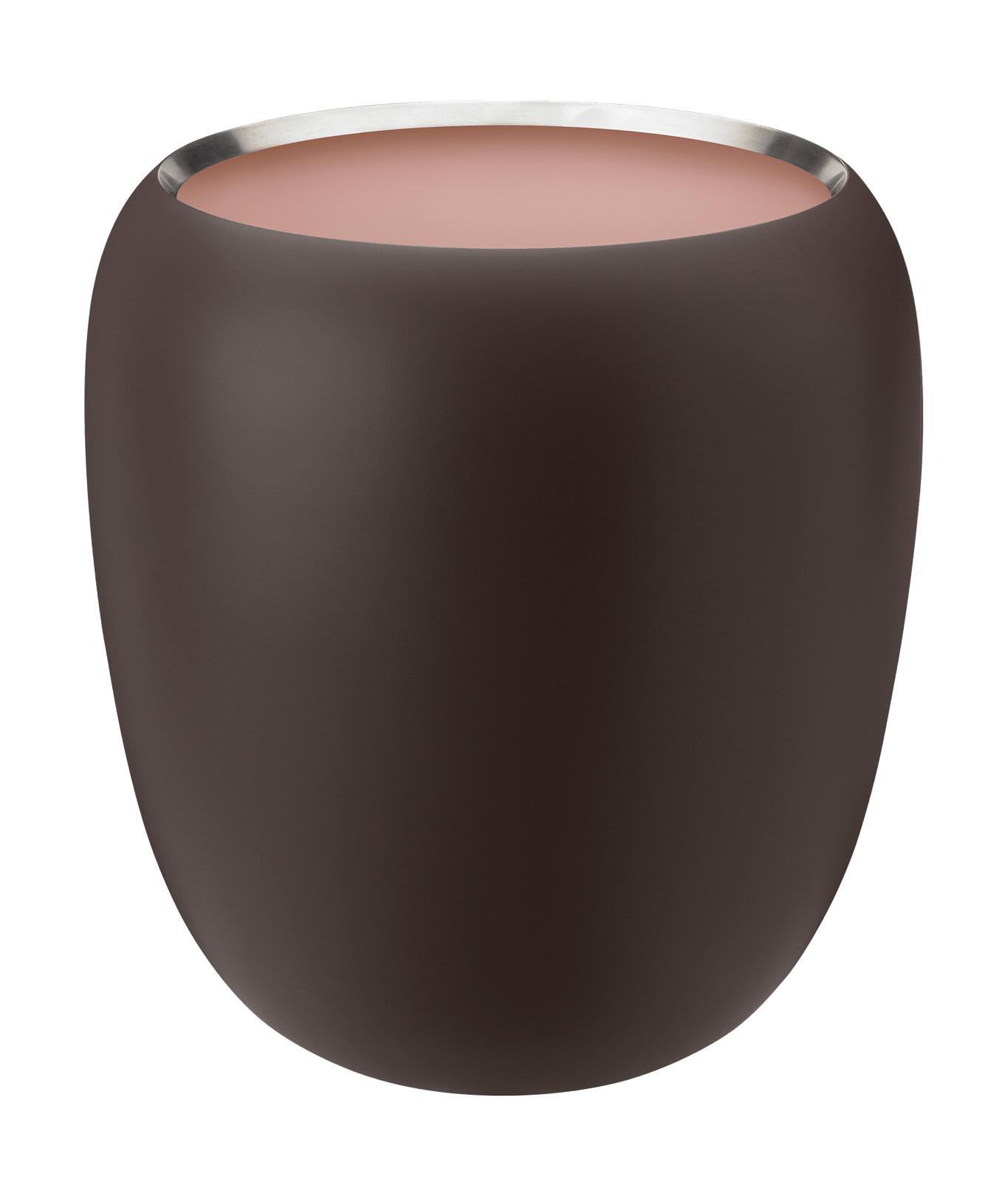 Stelton Ora Vase 21,6 Cm, Dunkel Puder