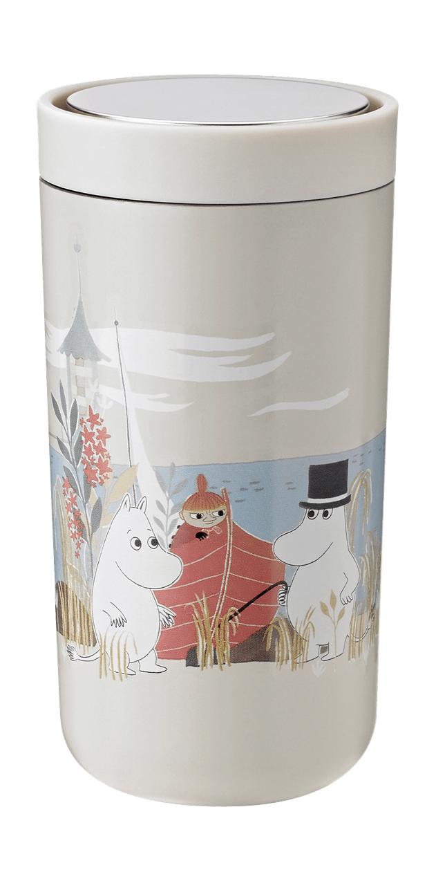 Stelton To Go Click Thermo Mug 0,2 L, Moomin Soft Sand