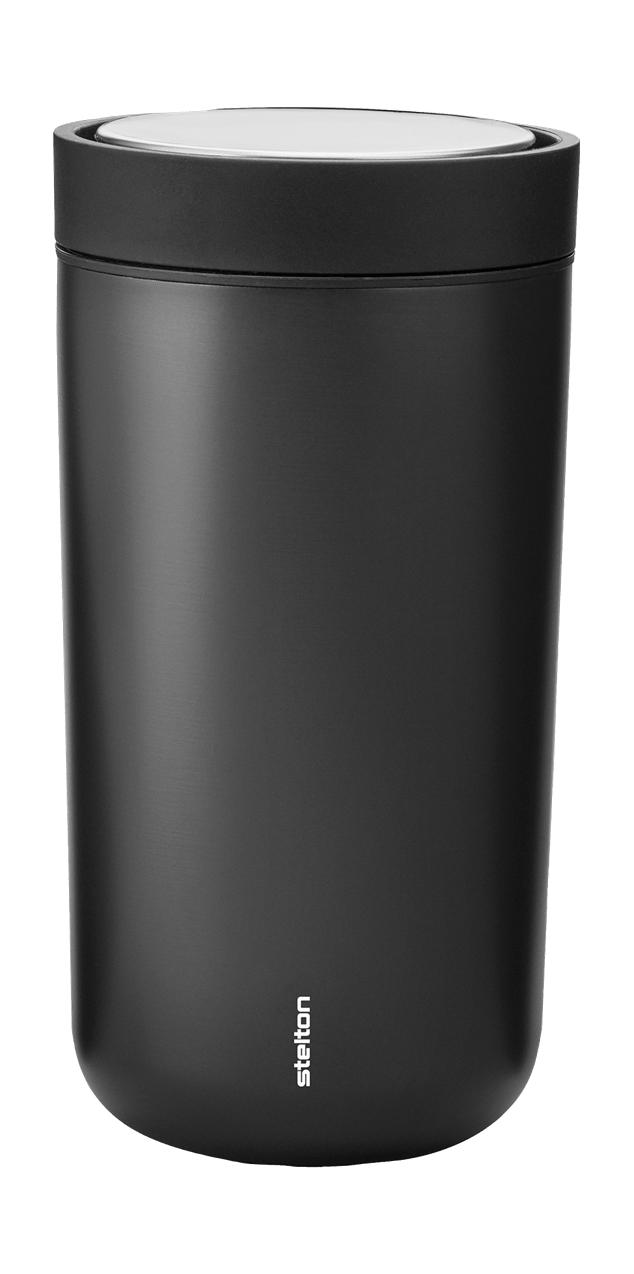 Stelton To Go Click To Go Cup 0,2 L, Black Metallic