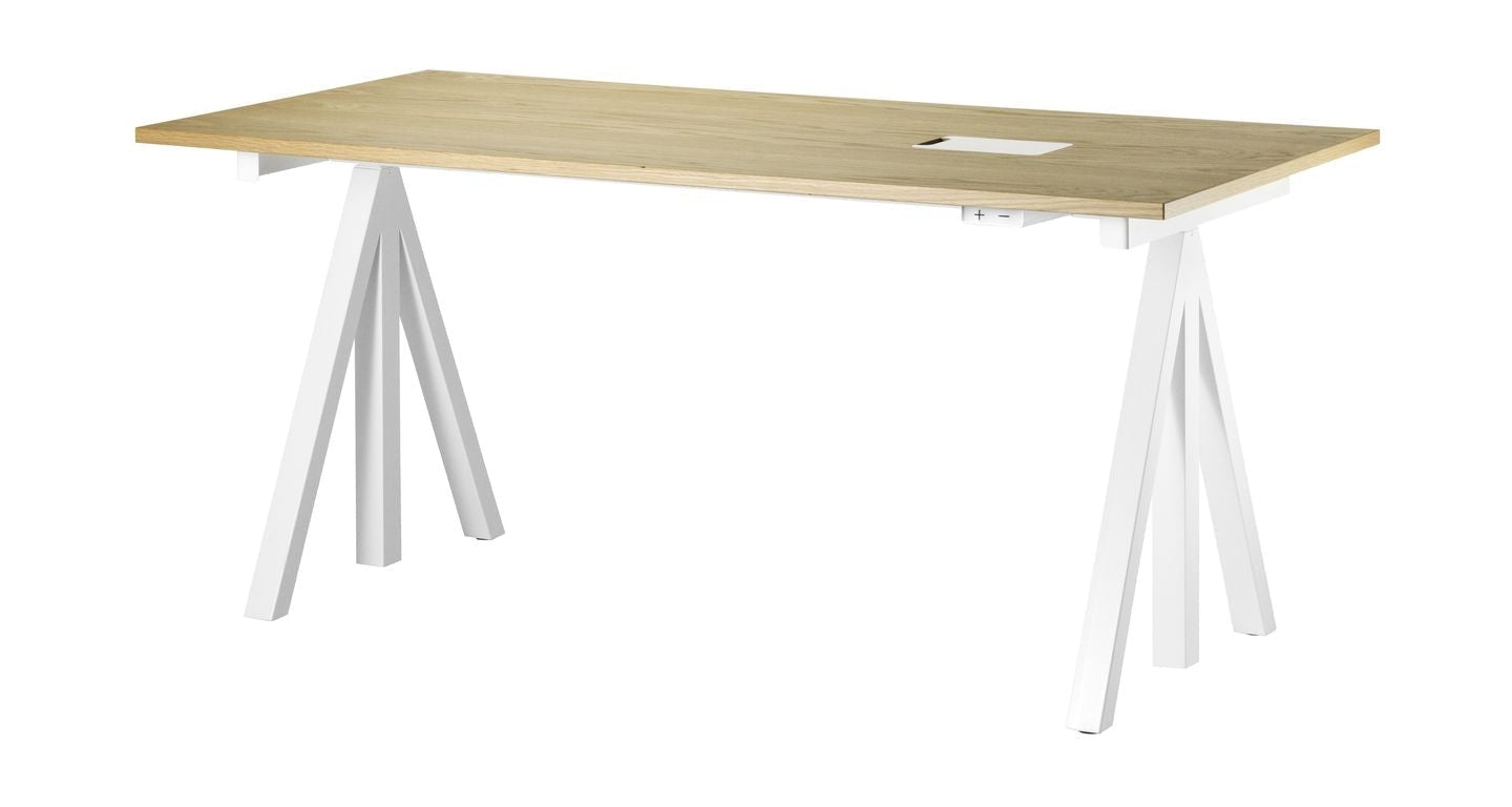 String Furniture Travaux de travail Table Oak, 78x160 cm