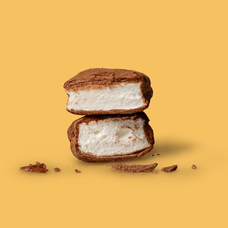 The Mallows Marshmallows met gezouten karamel en chocolade flowpack, 5G