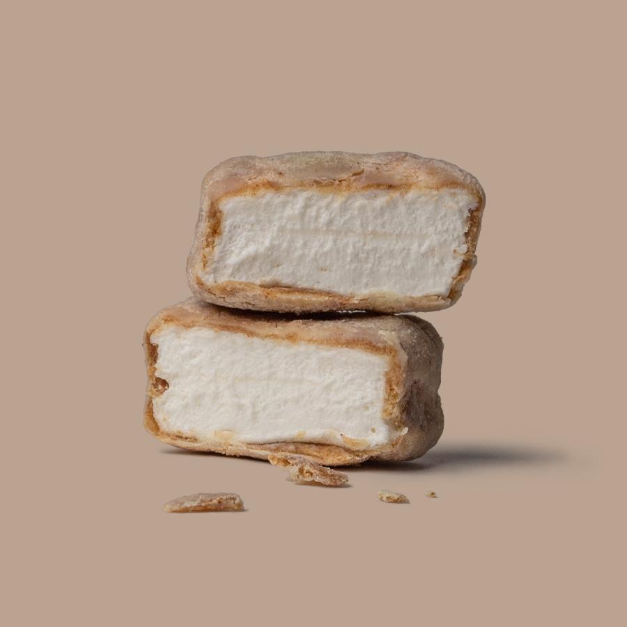 Mallows marshmallows með kaffi og karamelluflæði, 5G