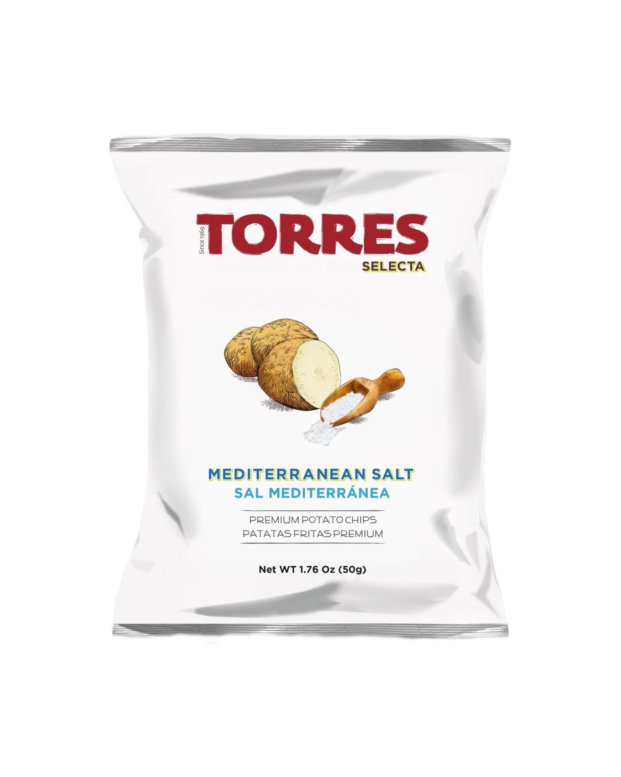 Torres Selecta Mediterranean Saltflís, 150G