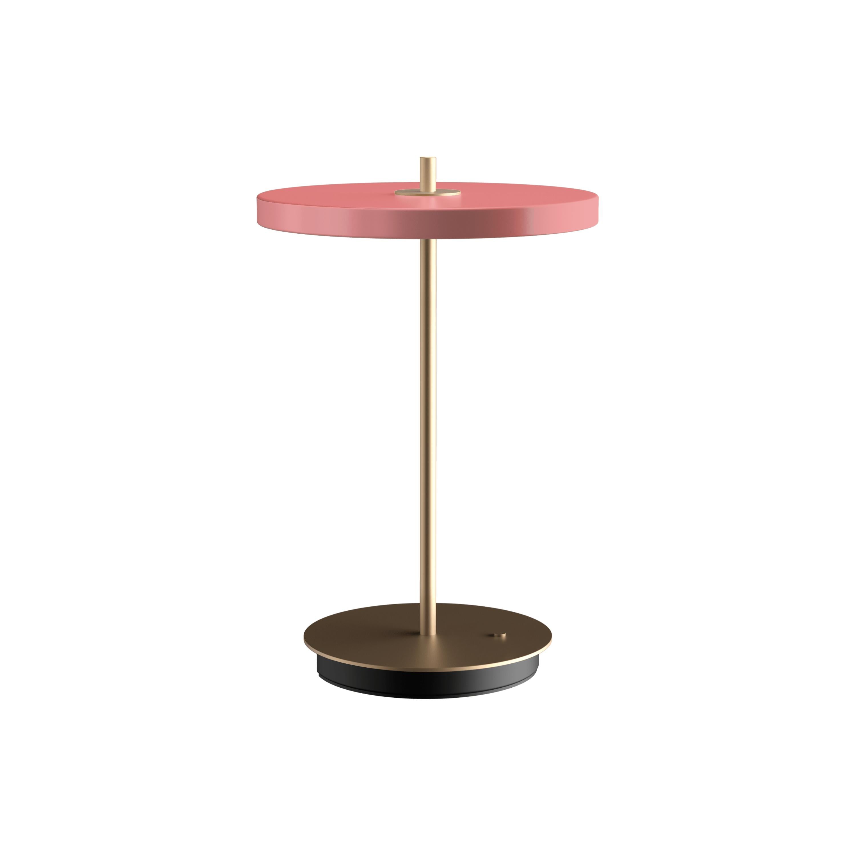 UMAGE ASTERIA MOVE LAMP TABLE, NUANCE ROSE V2