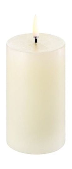 Uyuni Lighting Bougie de pilier LED 3 D Flame Øx H 5,8x10,1 cm, ivoire