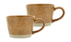 Villa Collection Evig Mug Set Of 2, Amber