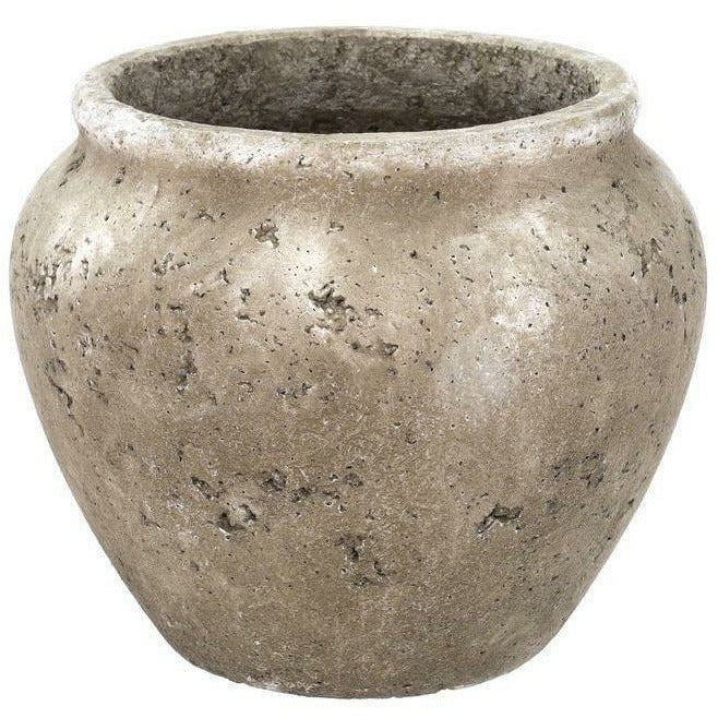 Villa Collection Jar For Decoration ø 30 Cm, Grey