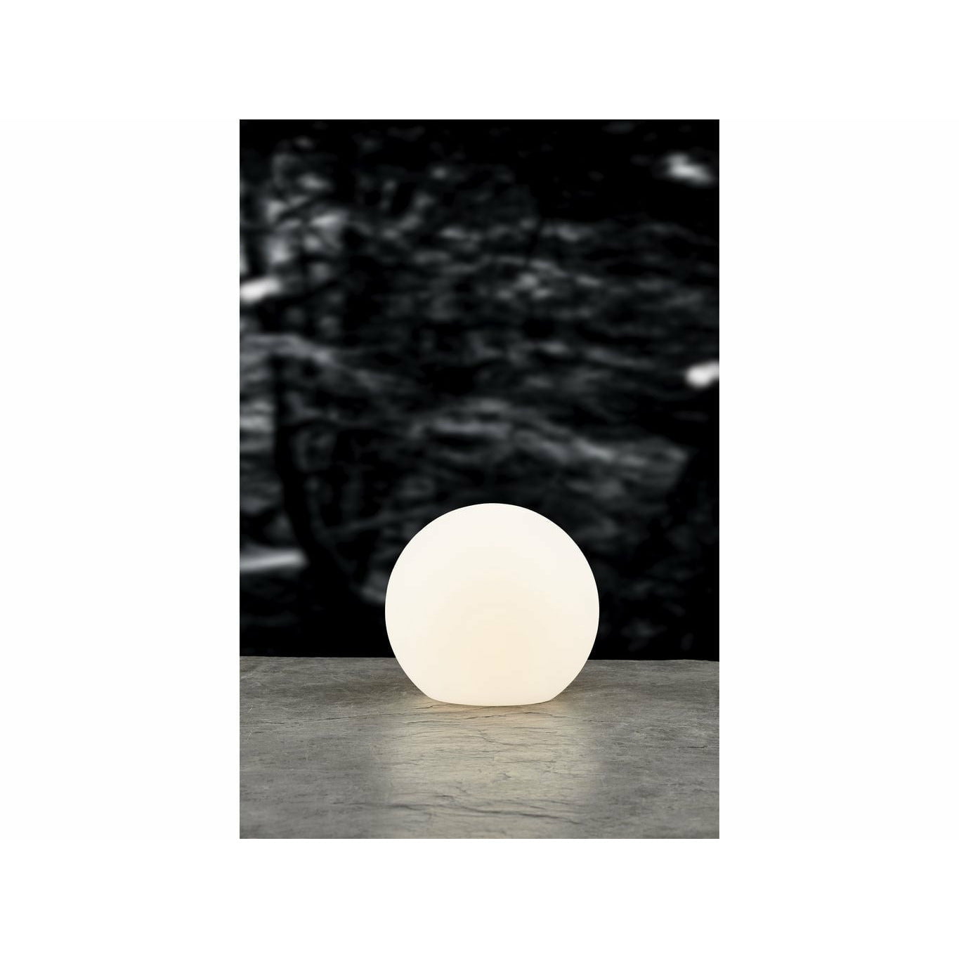 Villa Collection Lampe LED avec solaire Ø 30 cm, blanc