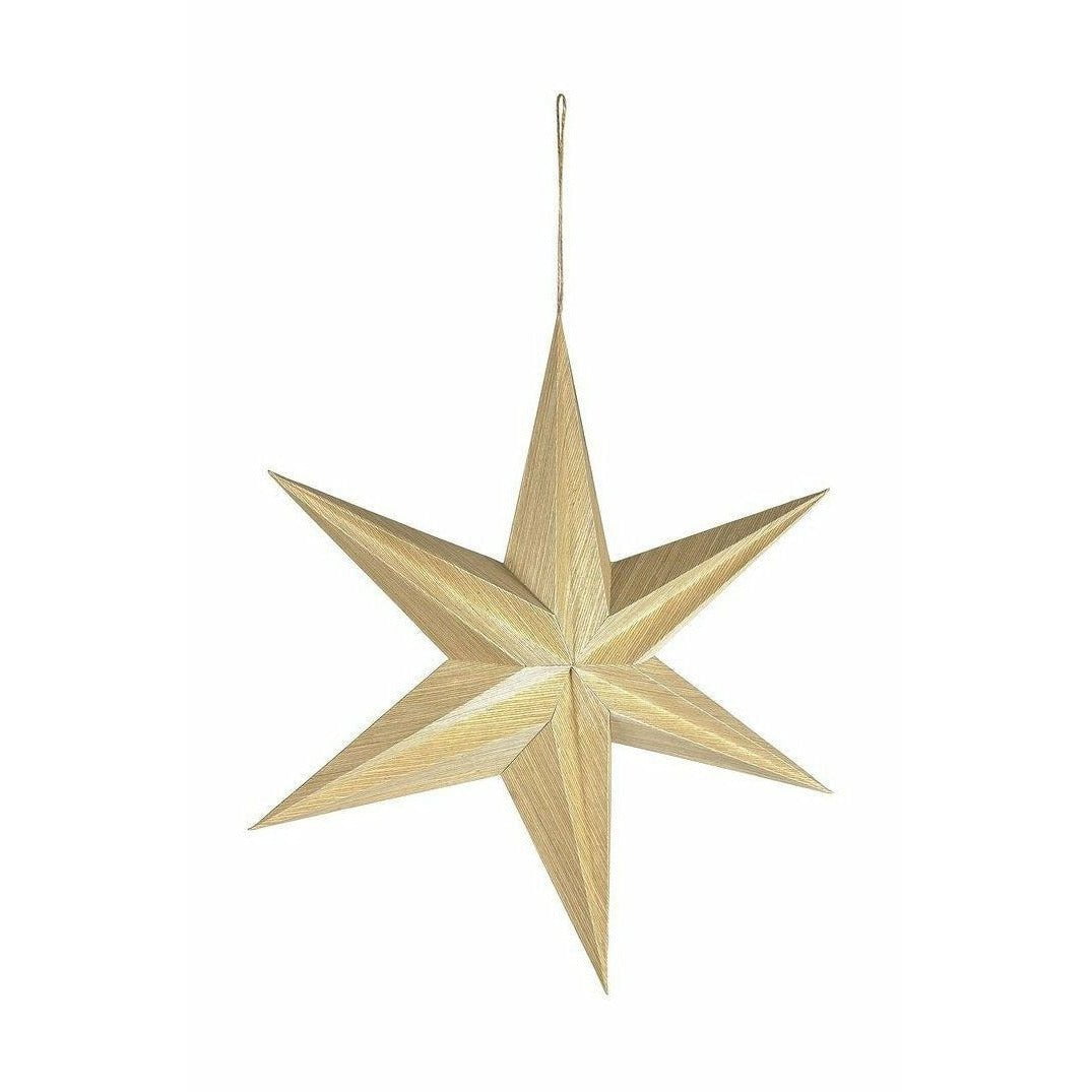 Villa Collection Star Decor 50x10,5 cm, náttúrulegt