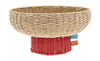 Villa Collection Styles Basket, Red