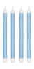 Villa Collection Styles Stick Candle Set Of 4 øx H 2,2x29, Blue