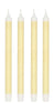 Villa Collection Styles Stick Candle Set Of 4 øx H 2,2x29, Yellow
