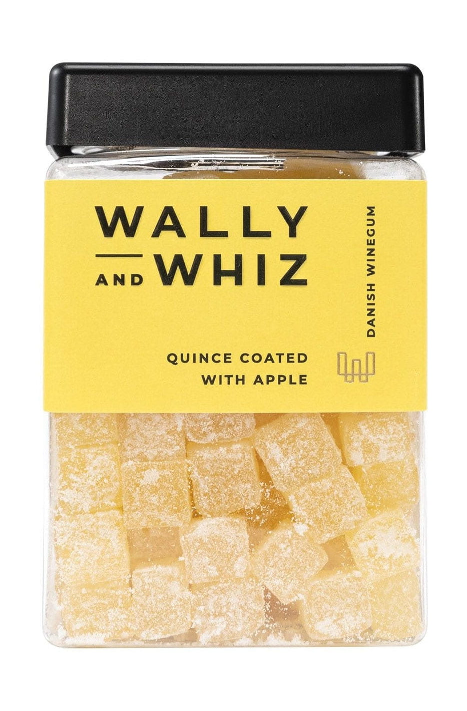 Wally og Whiz Wine Gum Cube, kvede med eple, 240g