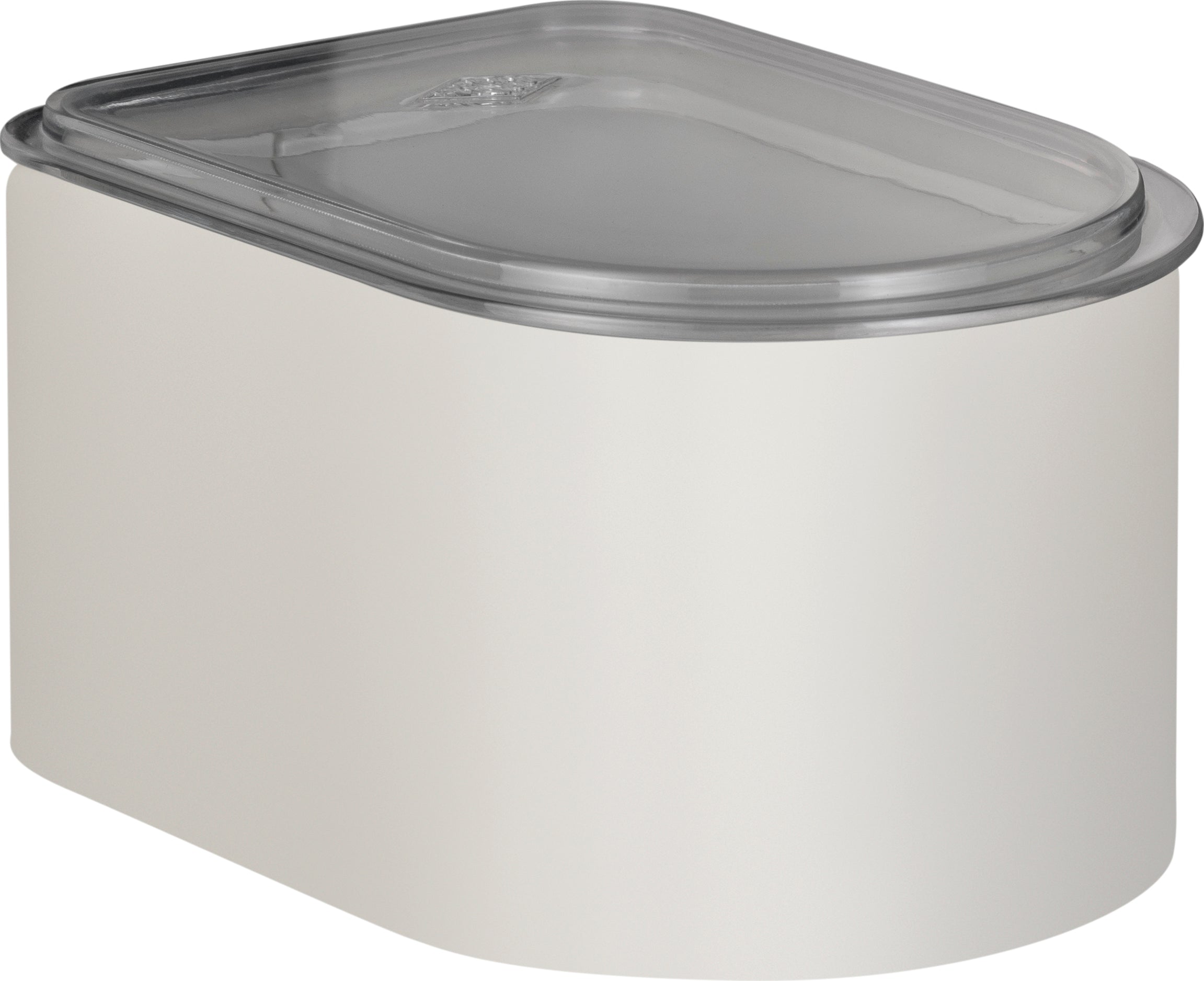 Wesco Canister 1 Litre With Acrylic Lid, Sand Matt