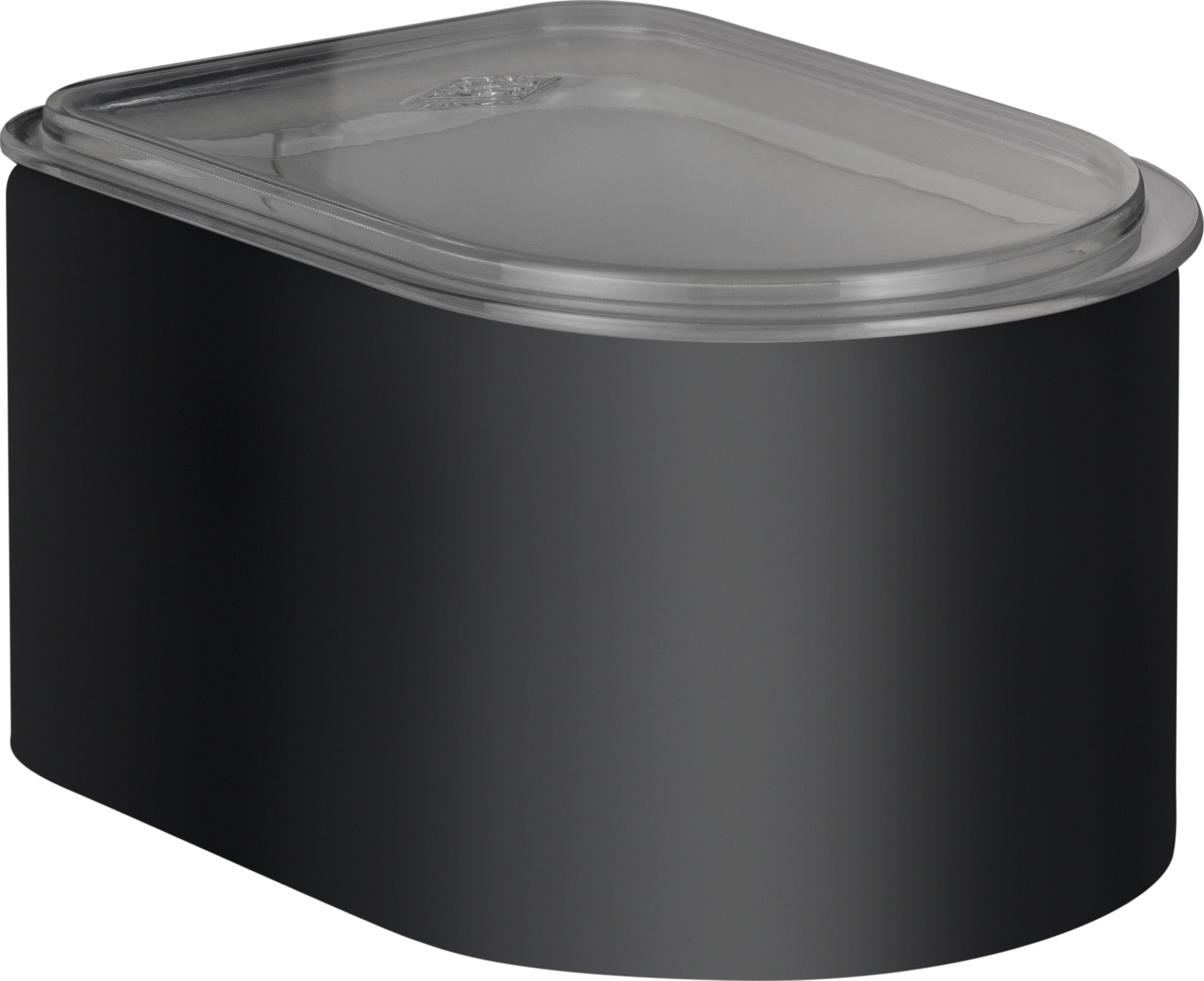 Wesco Canister 1 liter med akryl lokk, svart matt