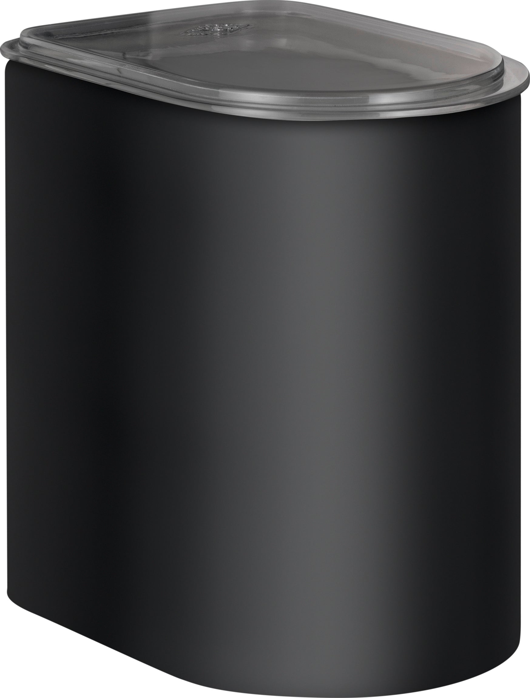Wesco Canister 2,2 litraa akryylikansilla, mustalla mattisella