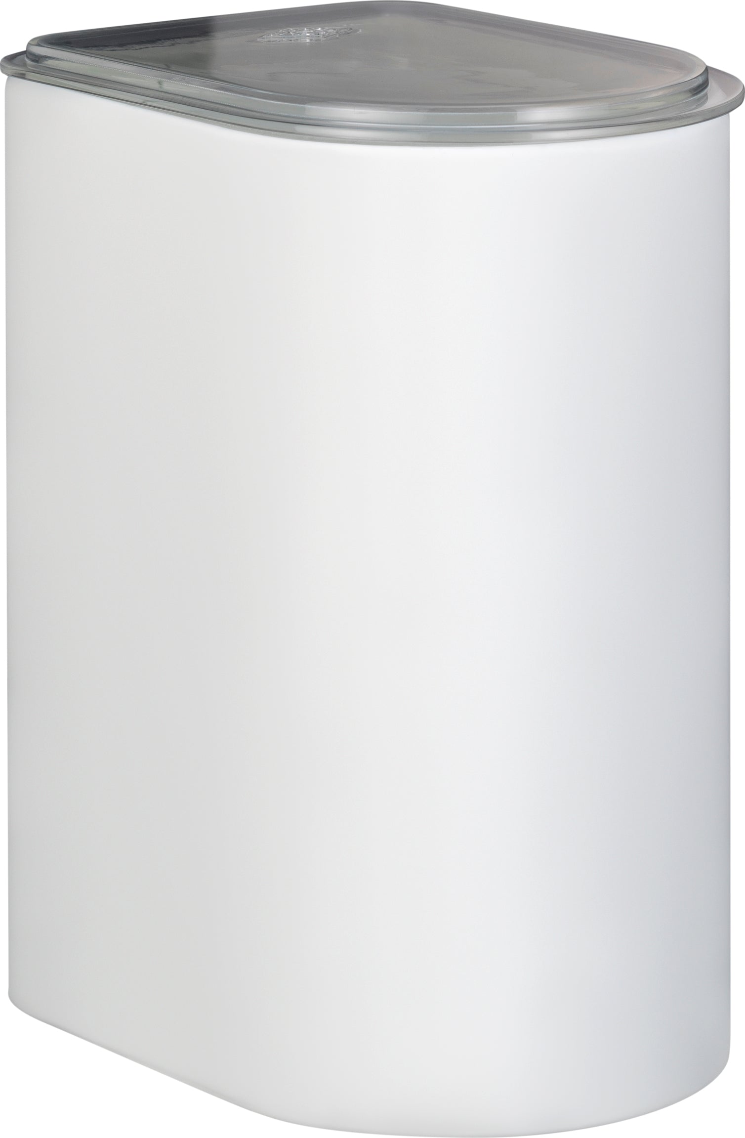 Wesco Canister 3 Litre With Acrylic Lid, White Matt