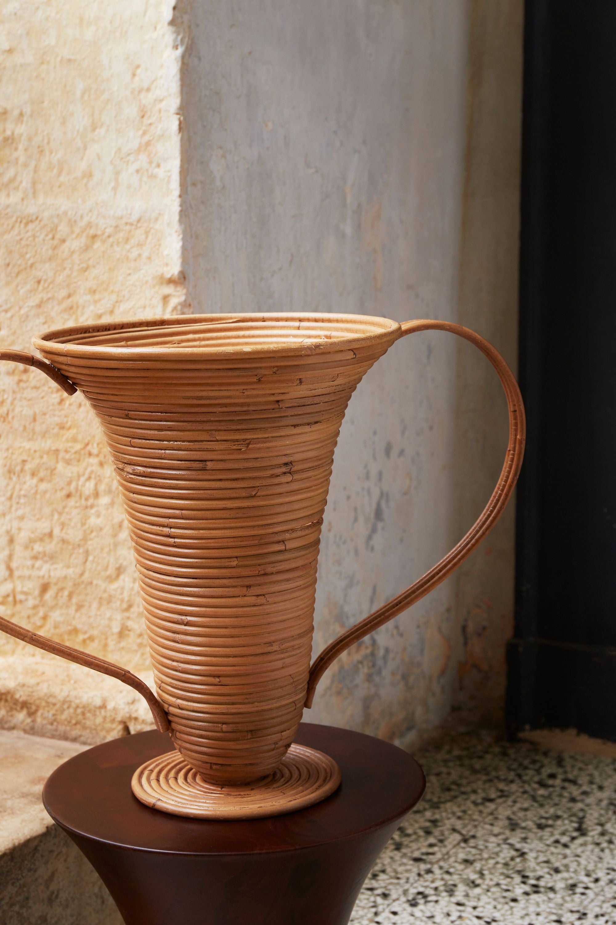 Ferm Living Amphora -Vase, große, natürliche Bunt