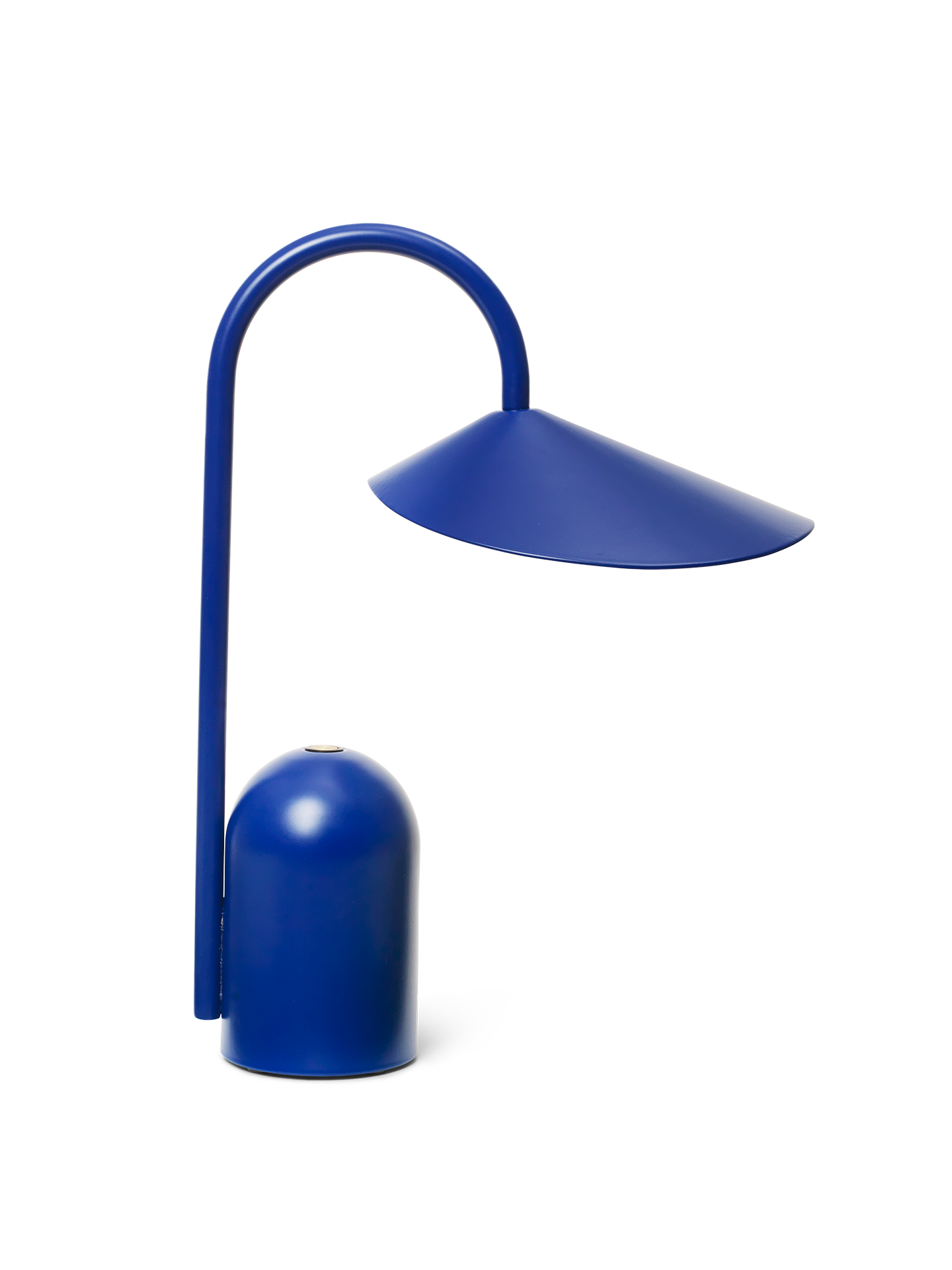 Ferm Living Lampe portable Arum bleu vif