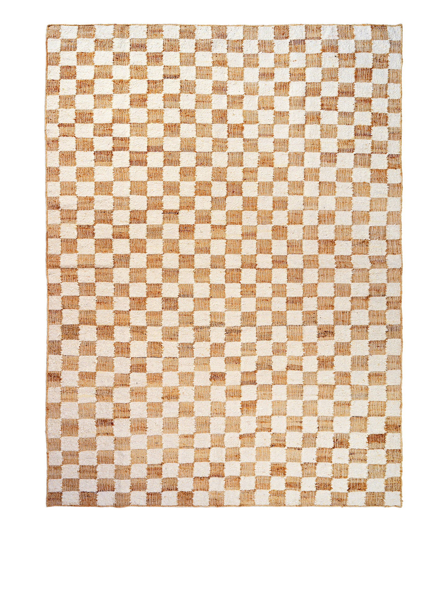 Ferm Living Kontrollera ull Jute -mattan 200 x 300 av White/Natur