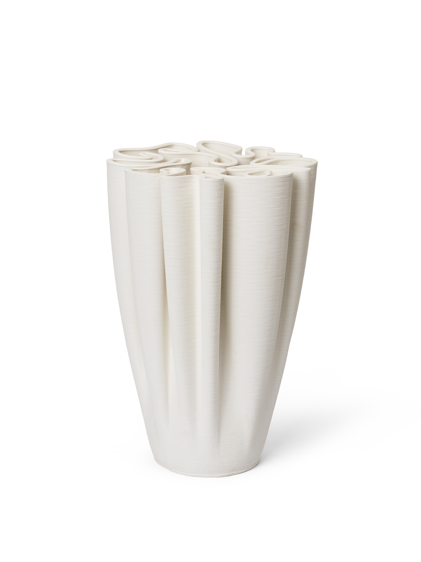 Ferm Living Dedali vase off blanc