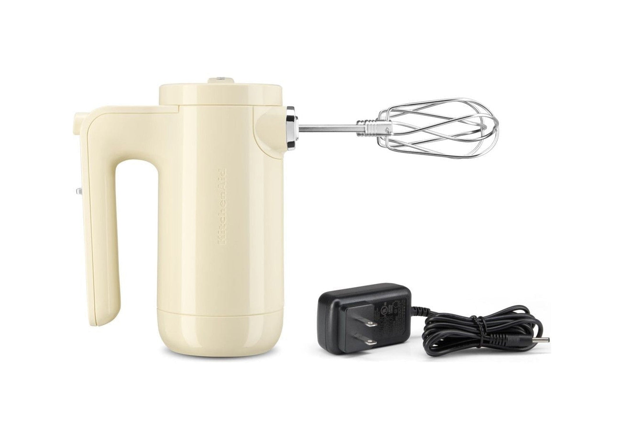 Kitchen Aid 5 Khmb732 Wireless Hand Mixer With 7 Speed Levels, Cream