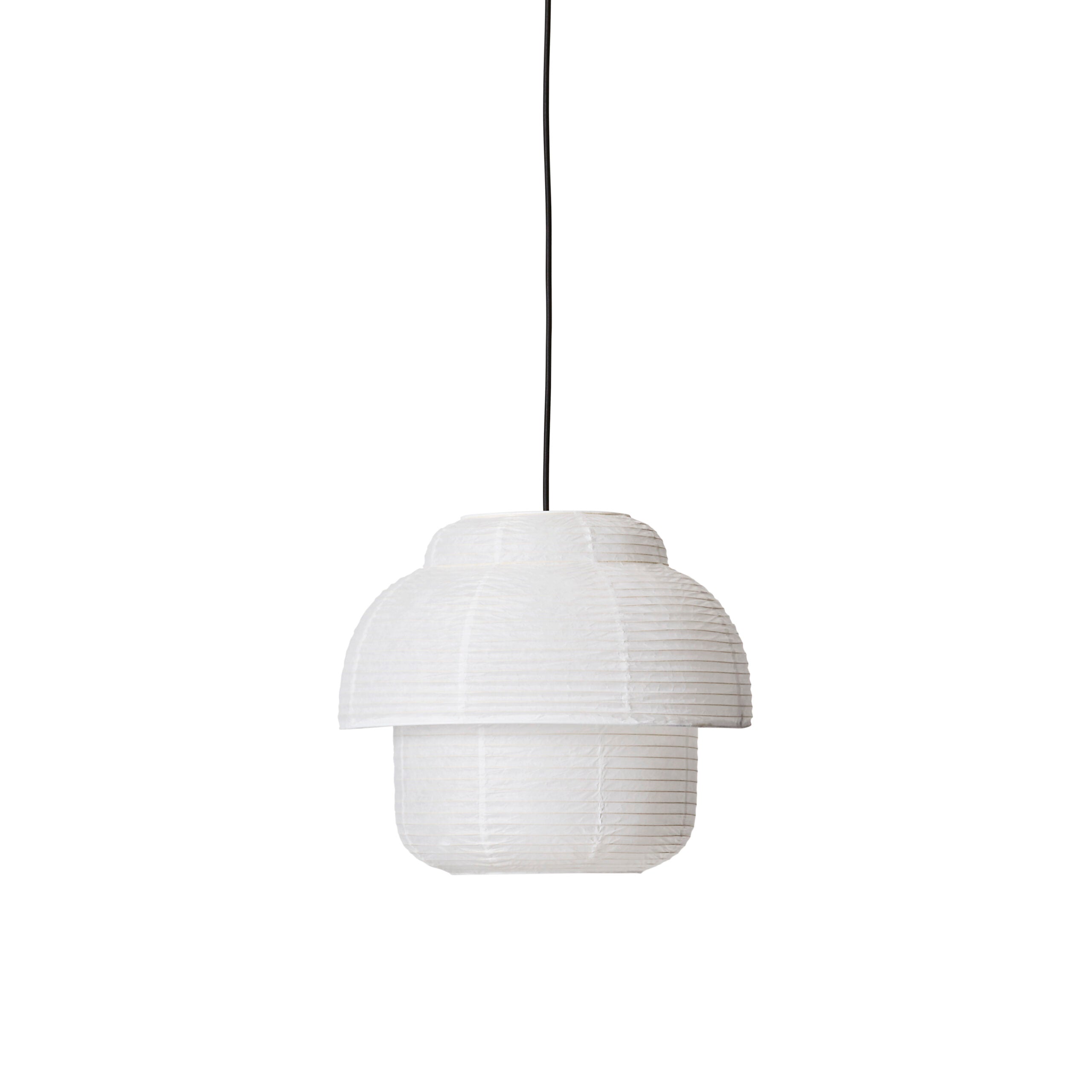 Made By Hand Papier Pendant Ø40 Double, blanc