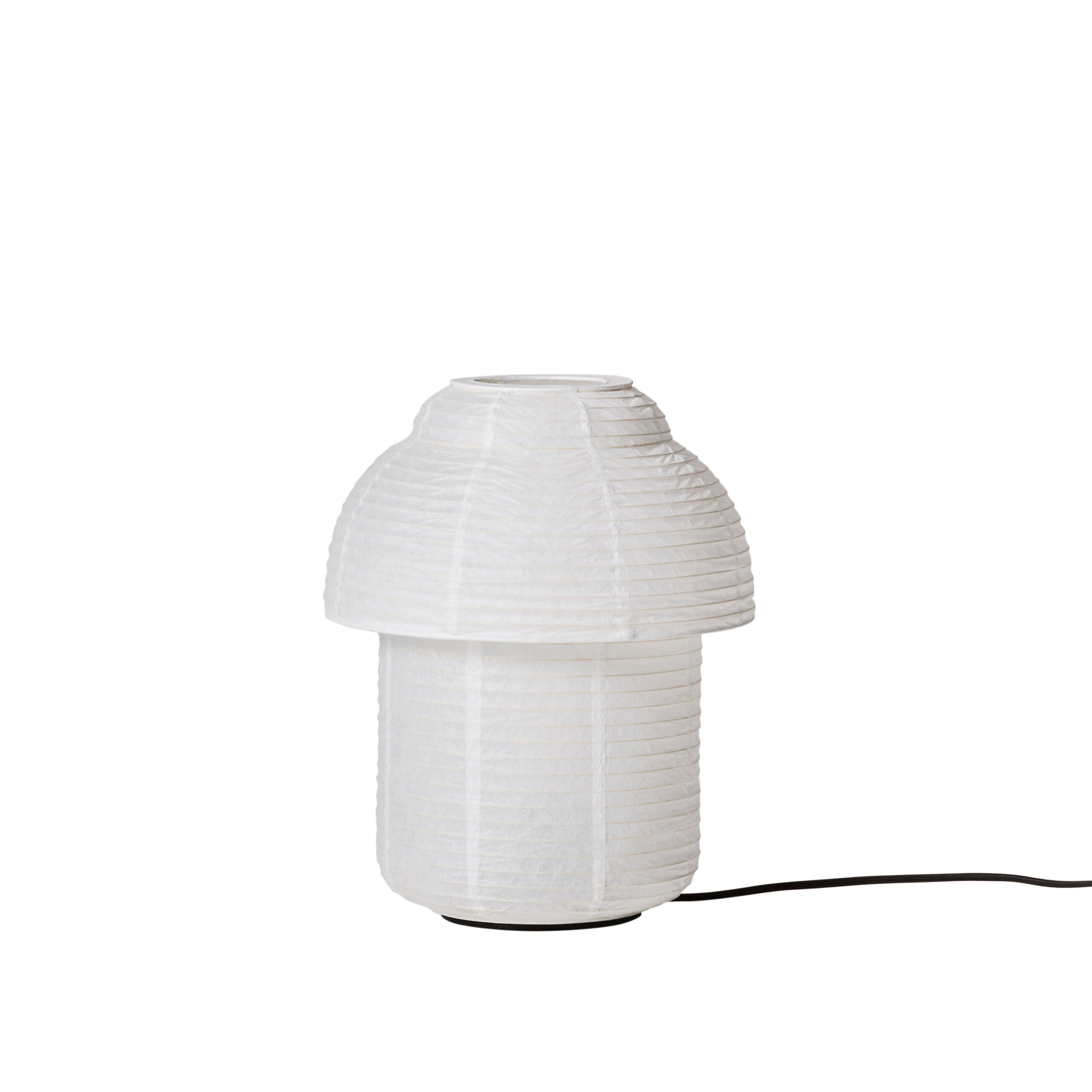 Made By Hand Papier Table Lamp ø30 Double Table, White