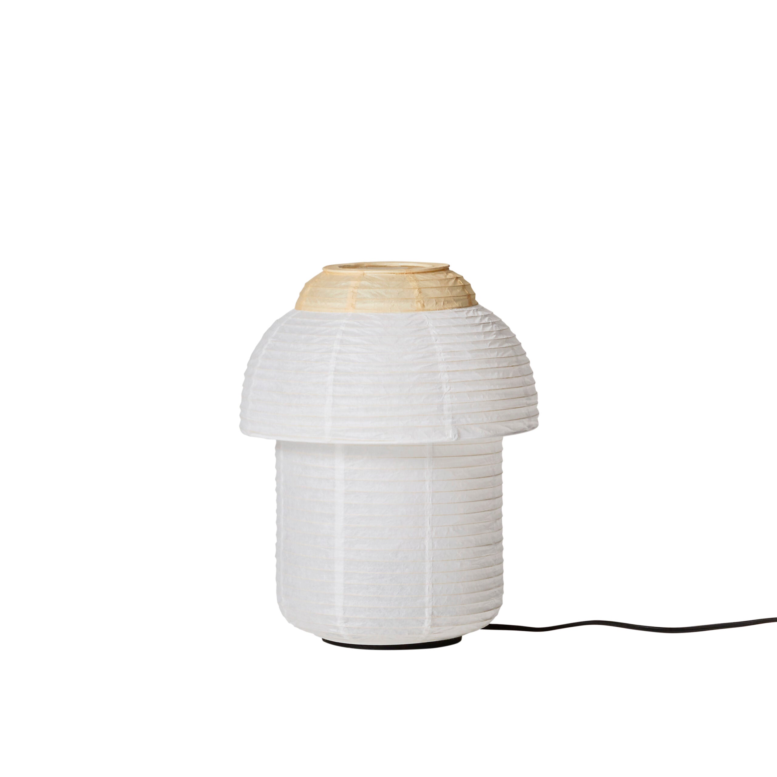 Made By Hand Papier Table Lampe Ø30 Table double, jaune doux