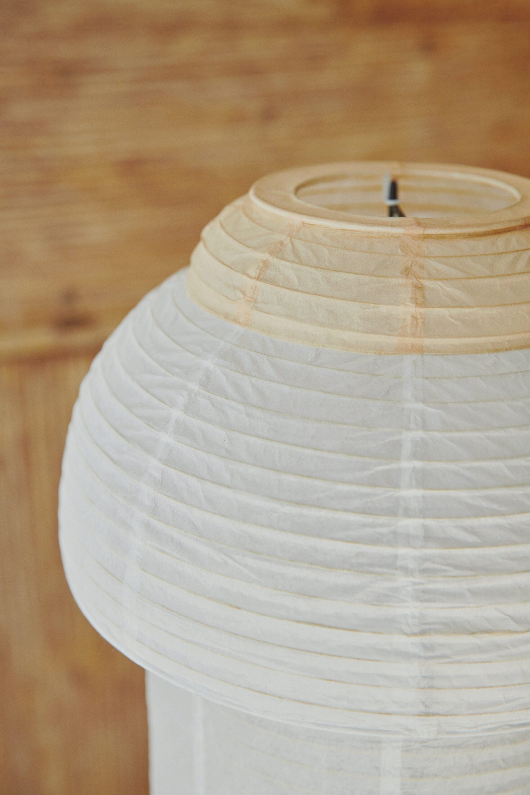 Made By Hand Papier Table Lampe Ø30 Table double, jaune doux