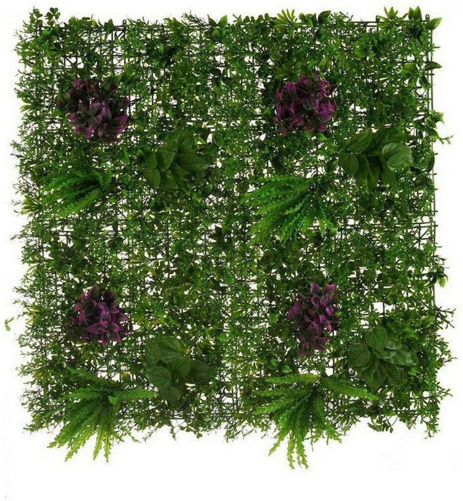 Kit de jardin vertical Fleurs en plastique (100 x 7 x 100 cm)