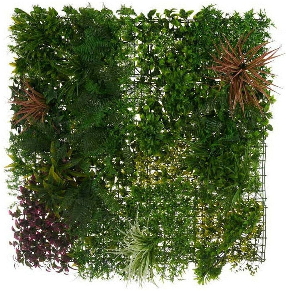 Pystysuuntainen puutarhapakkaus trooppinen muovi (100 x 14 x 100 cm)