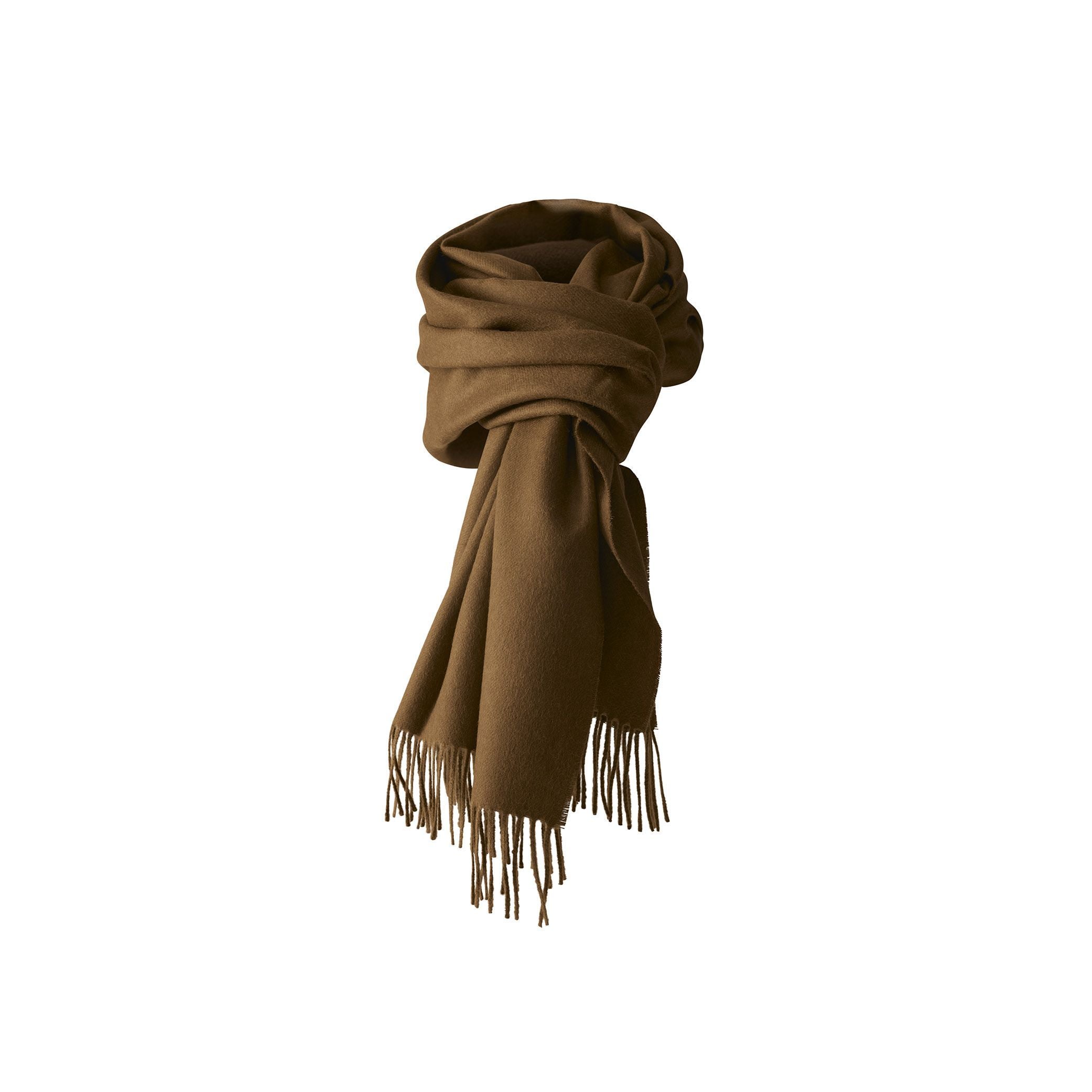 Silkeborg Uldspinderi Lima sjaal 60x200 cm, karamel