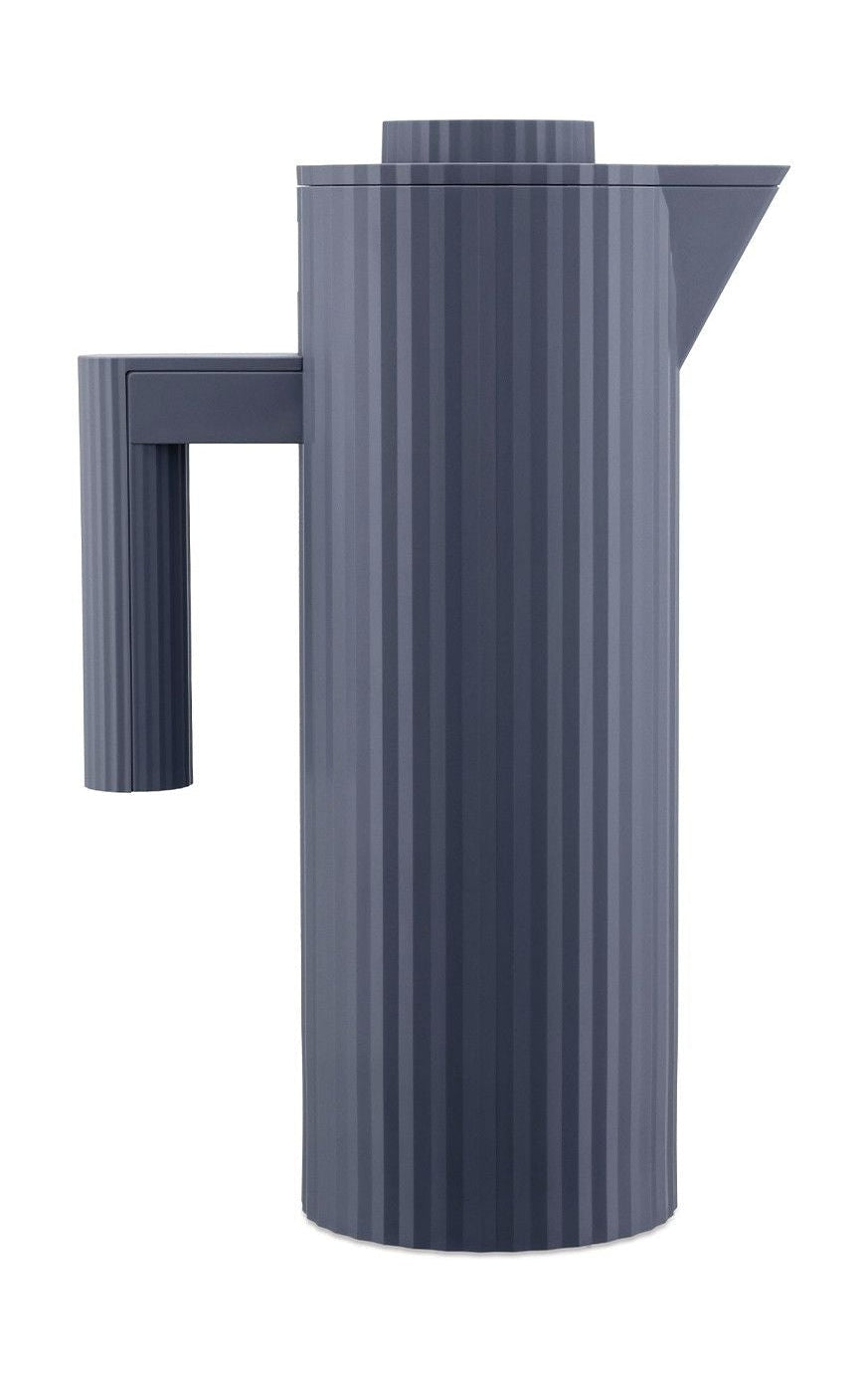 Alessi Plissé Thermo Insulated Jug 1 L, Grey
