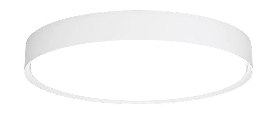 Louis Poulsen LP Slim Round halbverzögerte Deckenlampe 1132 Lumen Ø25 cm, weiß