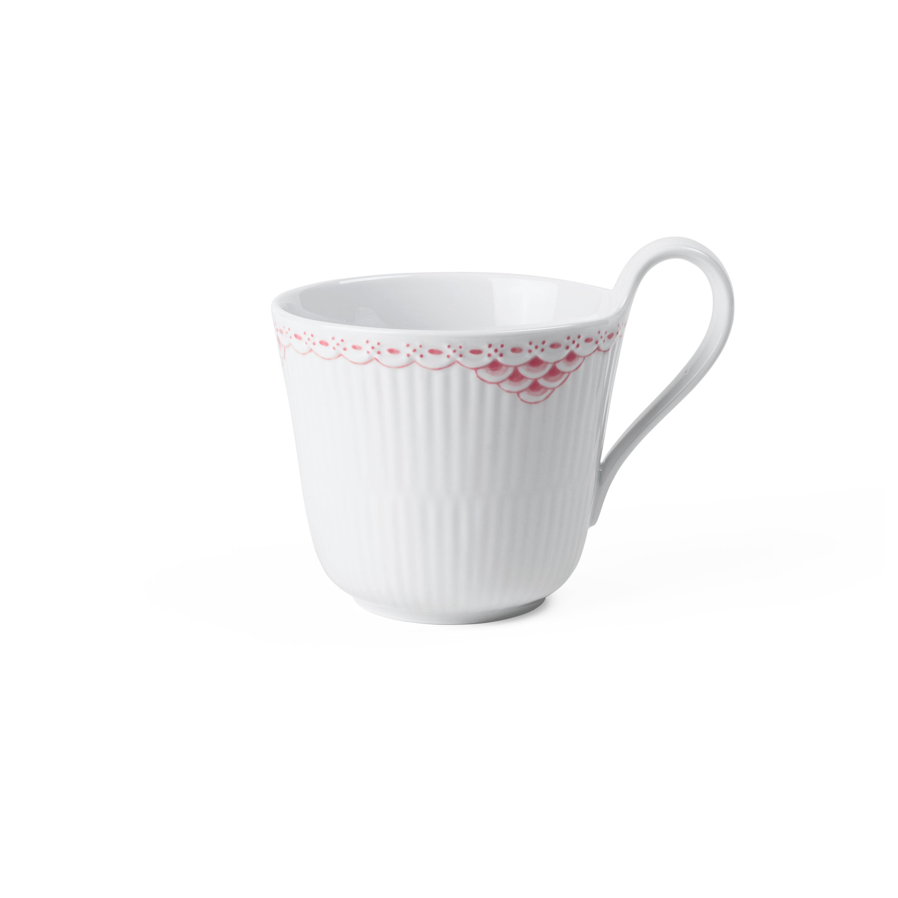 Royal Copenhague Coral Lace High Many Cup 33Cl