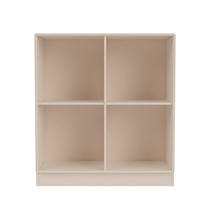 Montana Show Bookcase With 7 Cm Plinth, Clay