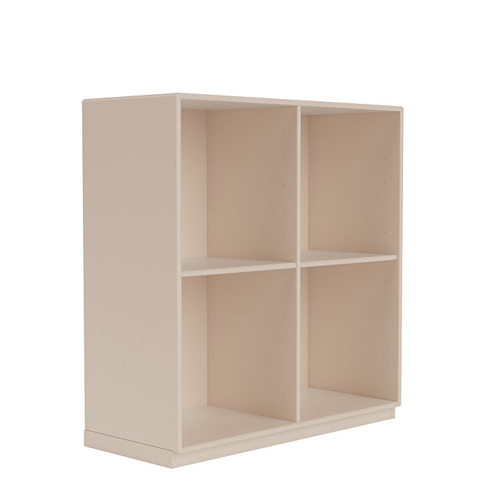 Montana Show Bookcase With 3 Cm Plinth, Clay