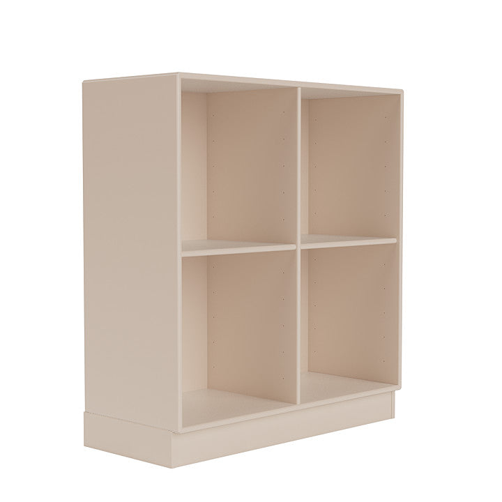 Montana Show Bookcase With 7 Cm Plinth, Clay