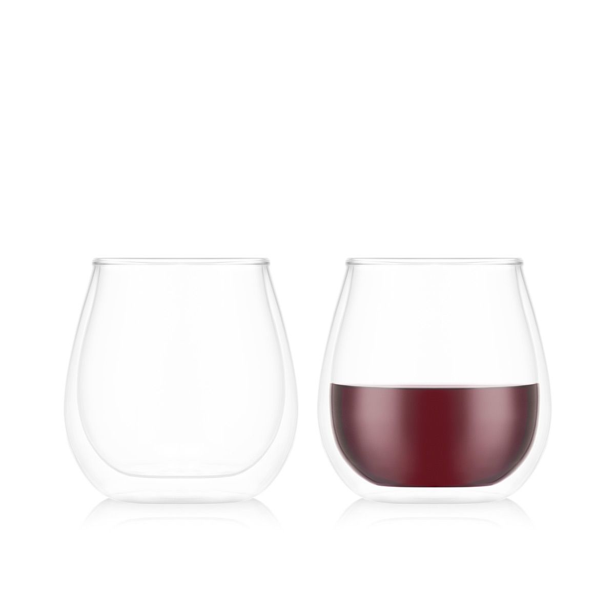 Bodum Skål dubbelwandige glazen 2 stuks, Pinot 0,5 l