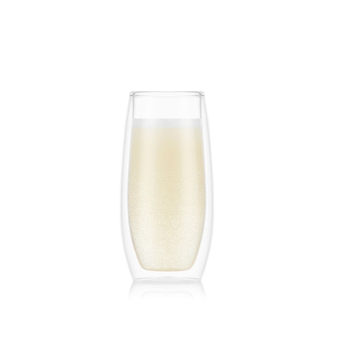Bodum Skål dubbla väggglasögon 2 st., Champagne 0,2 L