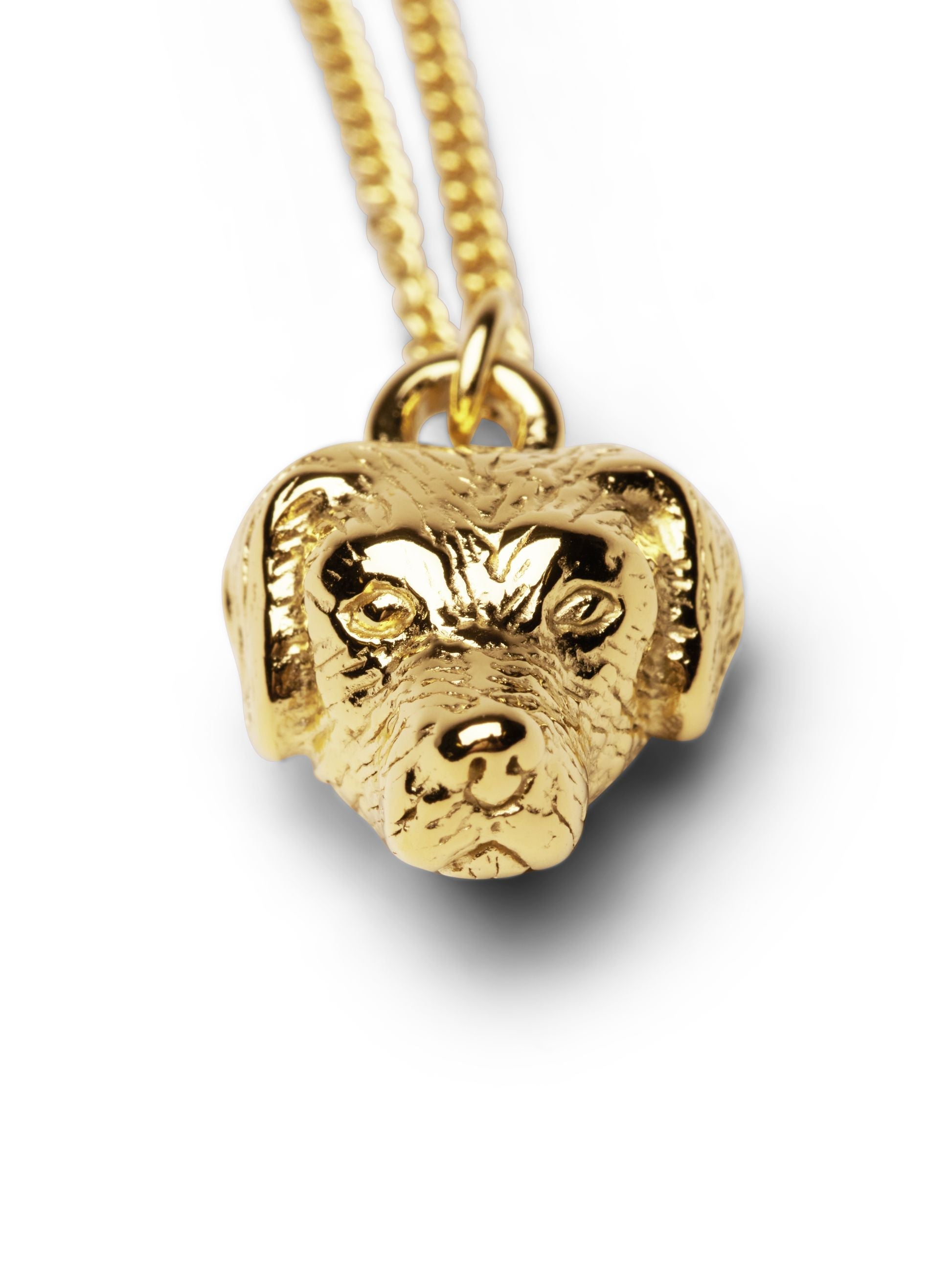 Skultuna Labrador -Halskette, goldplattiert
