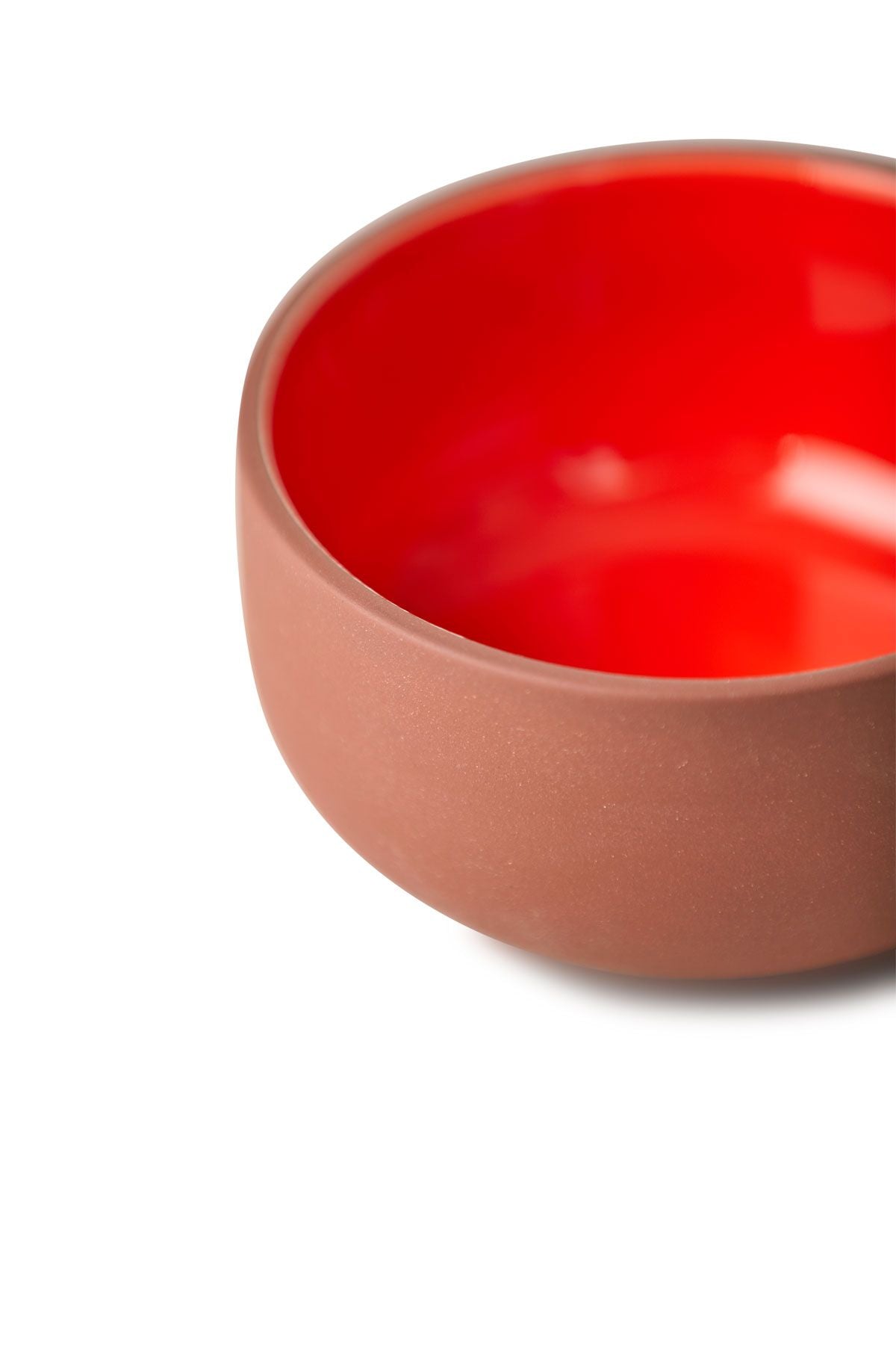 Studio About Clayware Set Of 2 Bowls, Terracotta/Red