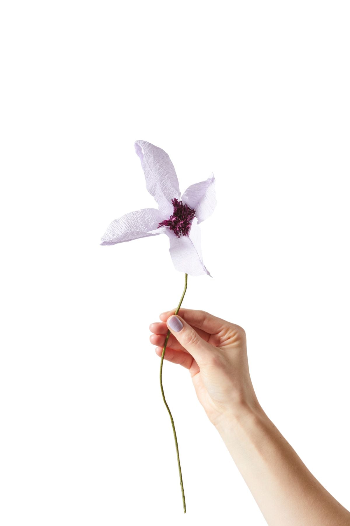 Studio About Paper Flower Clematis, Purple