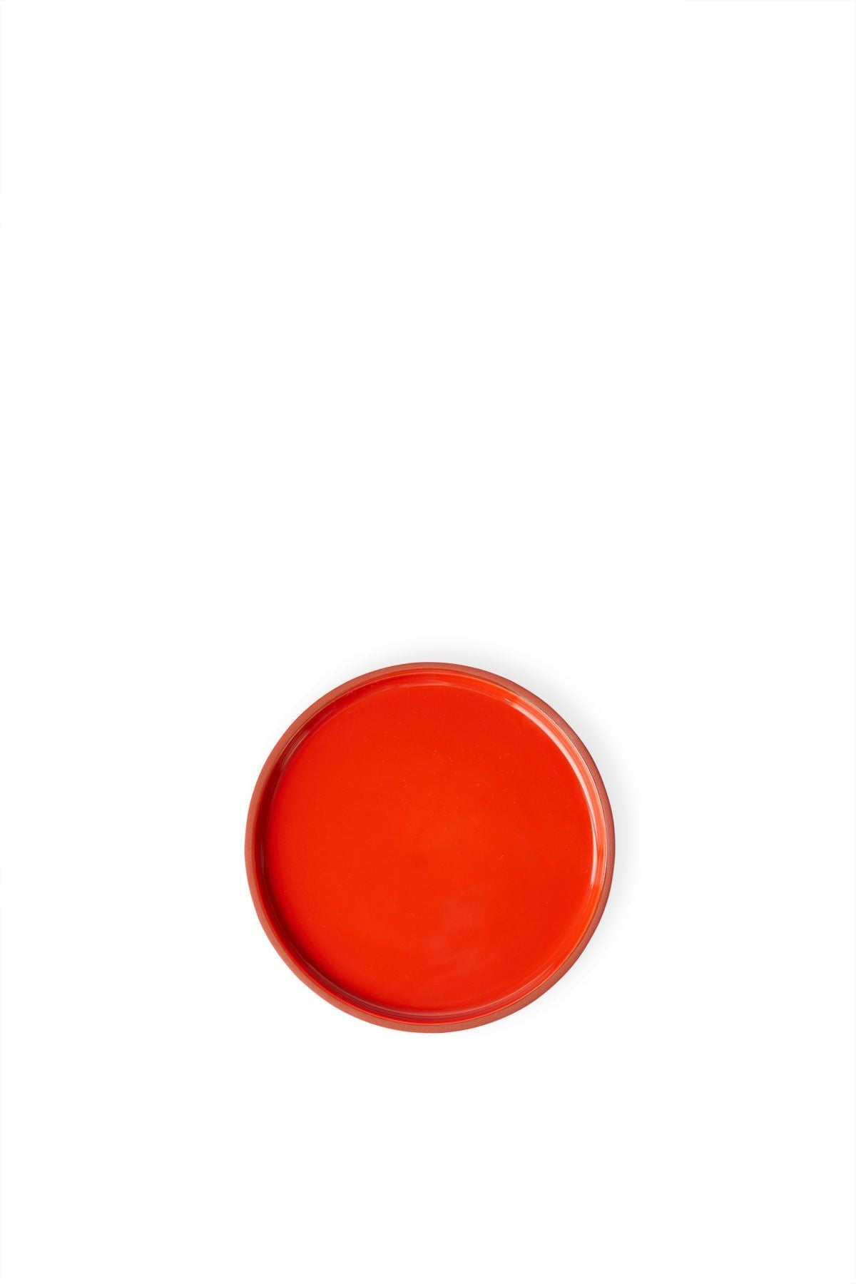 Studio über Clayware -Set von 2 Platten Medium, Terrakotta/Rot